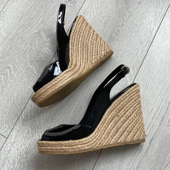 Gucci Platform Sandals Patent Leather Size 36 - Picture 12 of 15